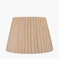 Isla 45cm Jute Striped Natural & Yellow Tapered Lampshade