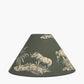 Nala 30cm Green Safari Printed Empire Lampshade