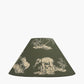 Nala 40cm Green Safari Printed Empire Lampshade
