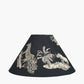 Nala 40cm Inky Blue Safari Printed Empire Lampshade