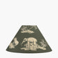 Nala 45cm Green Safari Printed Empire Lampshade