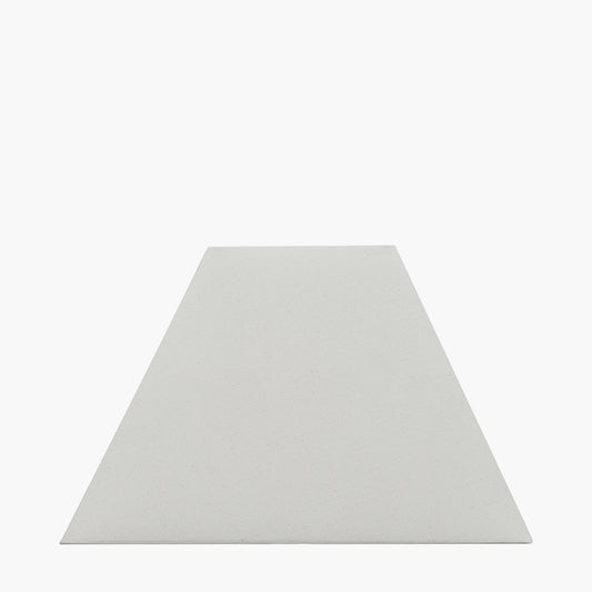 Pyramid 48cm Cream Cotton Tapered Square Lampshade