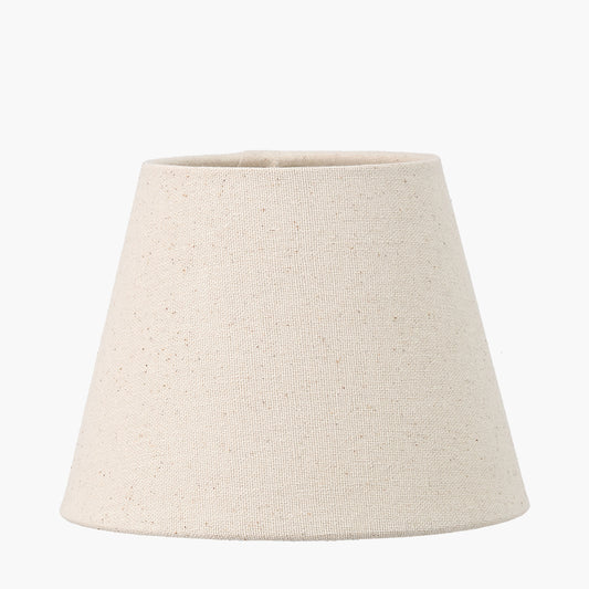 Seychelles 15cm Cream Slubby Cotton Empire Lampshade