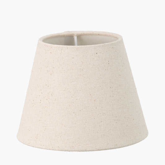 Seychelles 15cm Cream Slubby Cotton Empire Lampshade