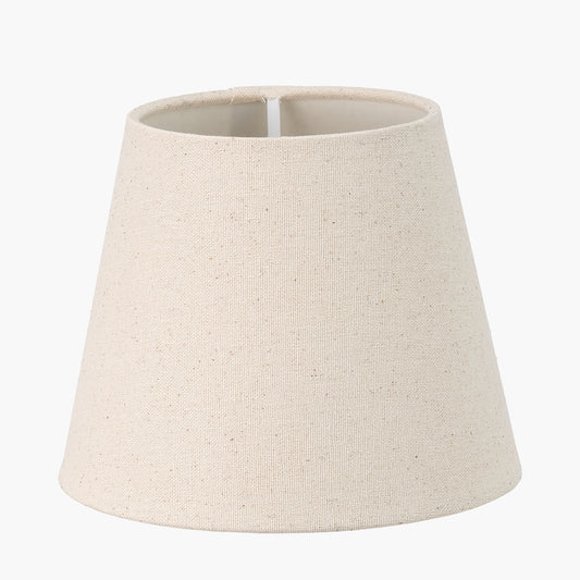Seychelles 17cm Cream Slubby Cotton Empire Lampshade