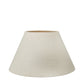 Seychelles 30cm Cream Slubby Cotton Empire Lampshade