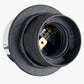 Chrome Electrified E27 Ceiling Fitting