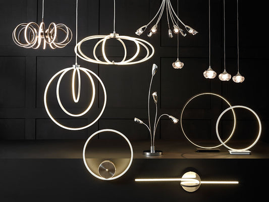 Apollo White LED Circle Wall Light