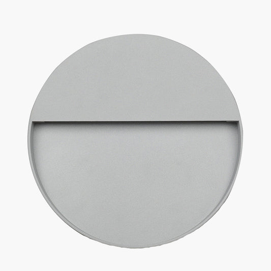 Elysium Grey Diffused Outdoor Wall Light