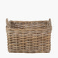 Tobs S/2 Rectangular Grey Kubu Storage Baskets