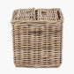 Tobs S/5 Grey Kubu Rattan Rectangular Storage Baskets