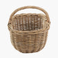 Tobs Grey Kubu Rattan Shopping Basket