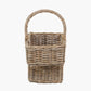 Tobs Grey Kubu Rattan Stair Basket Large