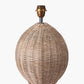 Raffles Large Rattan Cream Wash Table Lamp Base
