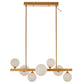 Abira Bronze 7 Light Pendant Lamp