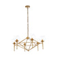 Abira 6 Bulb Geo Pendant Light
