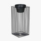 Black Metal Strut Planter Large