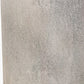 Stone Grey Metal and Clear Glass Hurricane Large