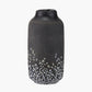 Etna Black and White Glass Vase