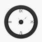Newborough Burr Wood Effect Round Wall Clock