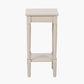 Heritage Putty Pine Wood Accent Table
