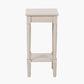 Heritage Putty Pine Wood Accent Table