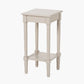 Heritage Putty Pine Wood Accent Table