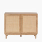 Henrik Natural Rattan 2 Door Cabinet