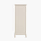 Croft Linen Pine Wood 5 Drawer Tall Unit