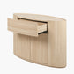 Tivoli Travertine Effect Veneer 1 Drawer, 2 Door Sideboard