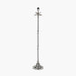 Trafalgar Nickel Metal Palm Tree Floor Lamp Base