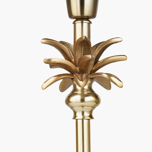 Trafalgar Gold Metal Palm Tree Table Lamp Base