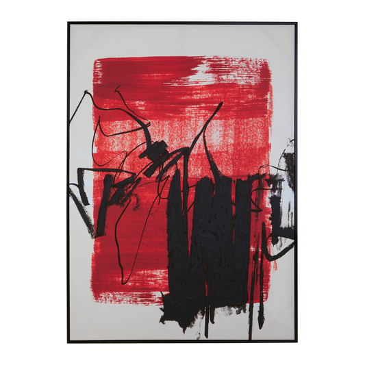 Astratto_Red_And_Black_Wall_Art_interia.co.uk