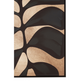 Astratto_Canvas_Black_Leaf_Design_Wall_Art_interia.co.uk