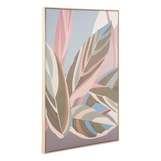 Astratto_Canvas_Multileafs_Wall_Art_interia.co.uk