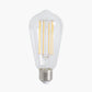 Calex E27 LED Clear Glass Flex Filament