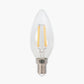 Calex LED E14 Clear Glass Filament Candle