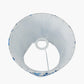Kyoto Flower 14 Pleated Shade Cobalt