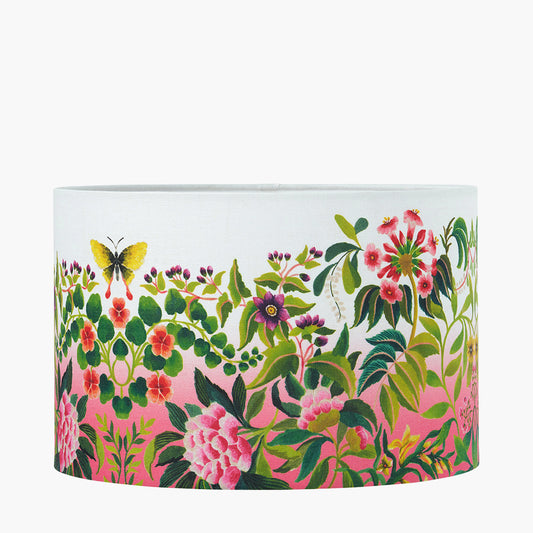 Ikebana 18 Drum Shade Fuchsia