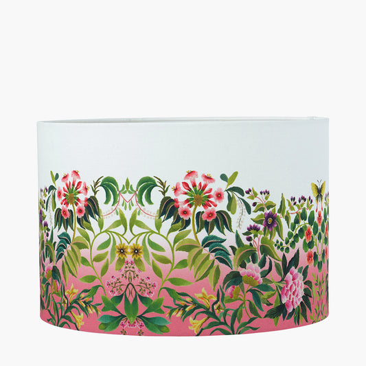 Ikebana 18 Drum Shade Fuchsia
