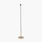 Sesvenna Antique Brass Metal Stick Floor Lamp Base
