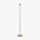 Sesvenna Antique Brass Metal Stick Floor Lamp Base