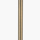 Sesvenna Antique Brass Metal Stick Table Lamp Base