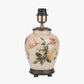 Classic Rose Small Glass Table Lamp Base