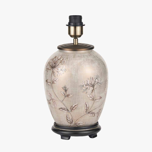 Honeysuckle Medium Glass Table Lamp Base
