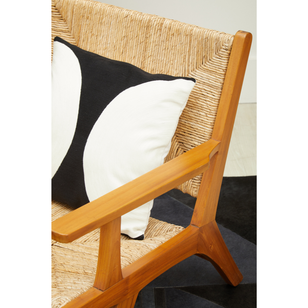 Bosie_Ozella_Black_And_White_Semi_Circular_Design_Cushion_interia.co.uk