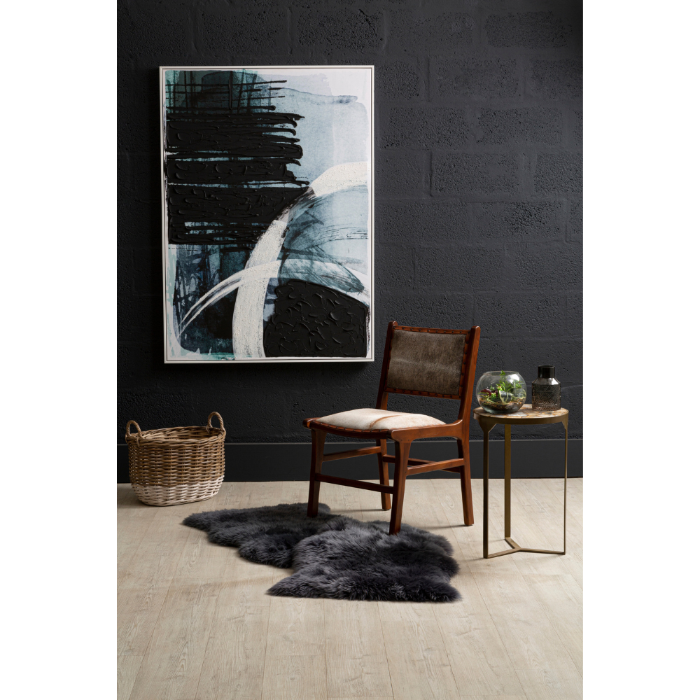 Astratto_Blue_And_Black_Wall_Art_interia.co.uk