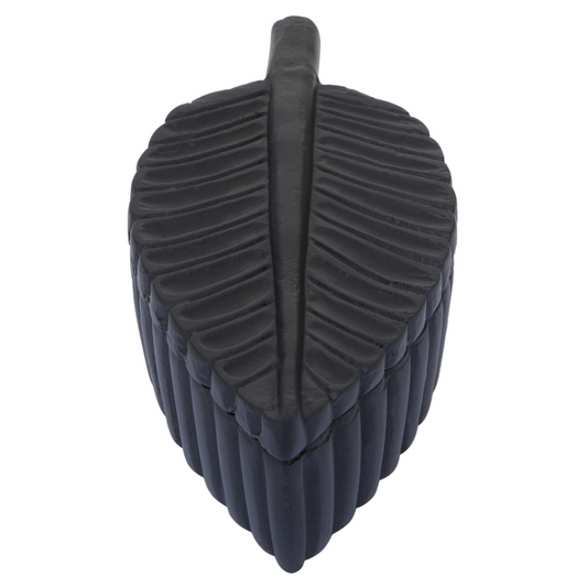 Prato Black Finish Plume Box