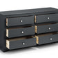 Radley 6 Drawer Chest - Anthracite