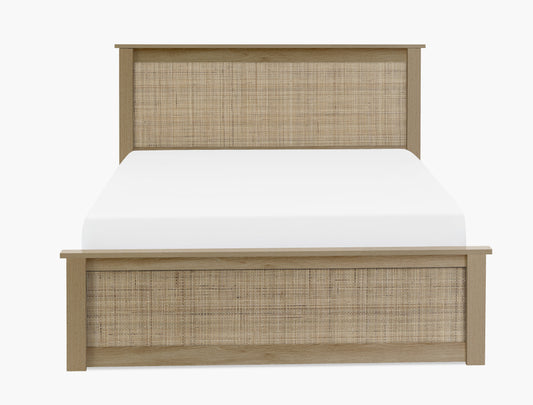 Padstow Ottoman 135Cm Double Bed - Oak